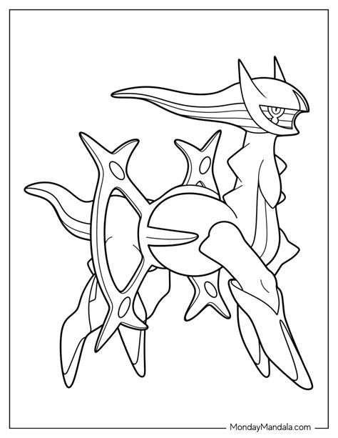 rare pokemon coloring pages|Legendary Pokemon Coloring Pages